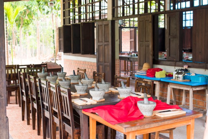 Thai cooking tables