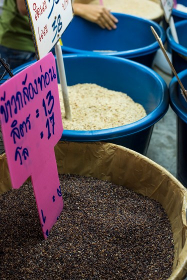 Thai rice market