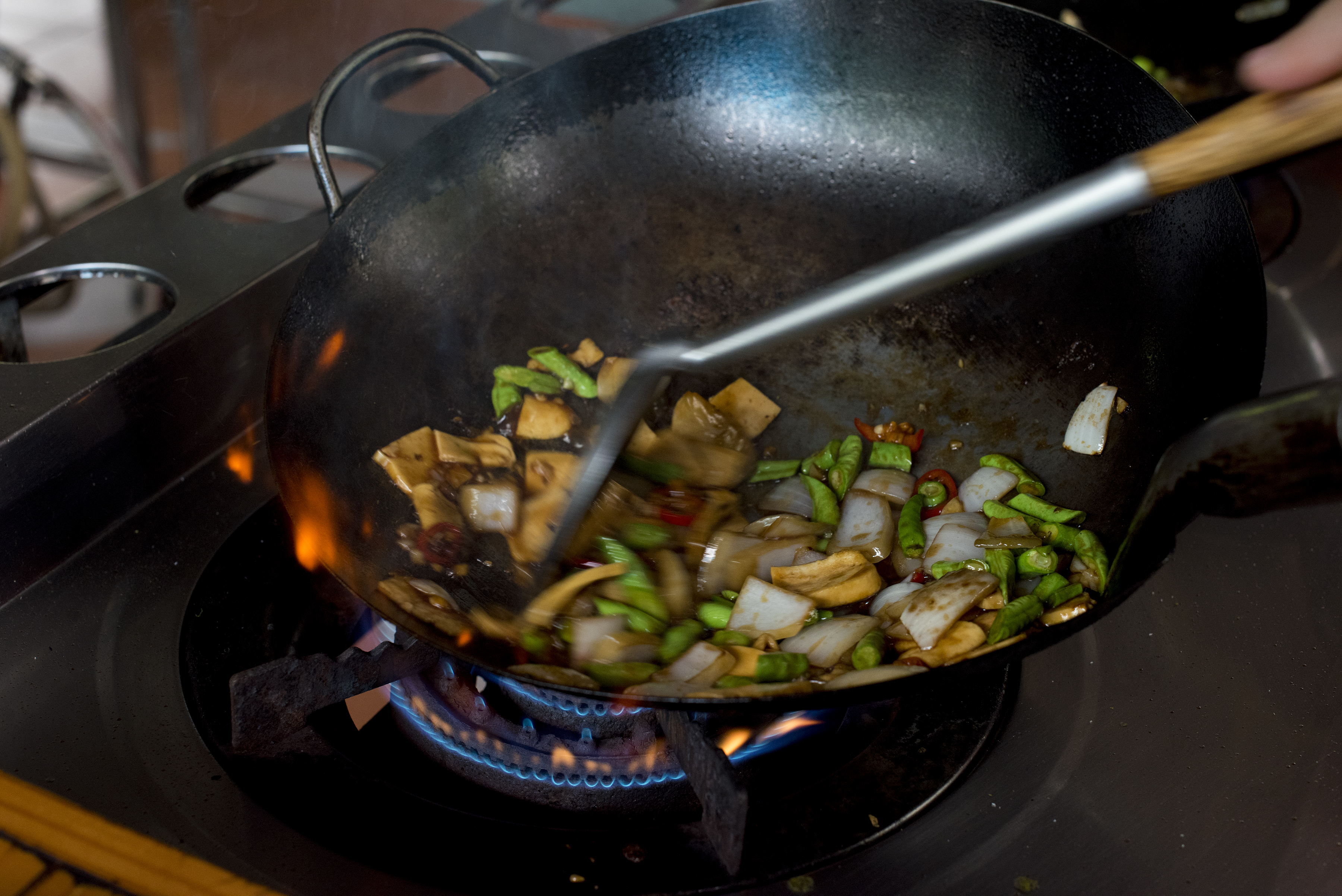 Thai wok stir-fry veg